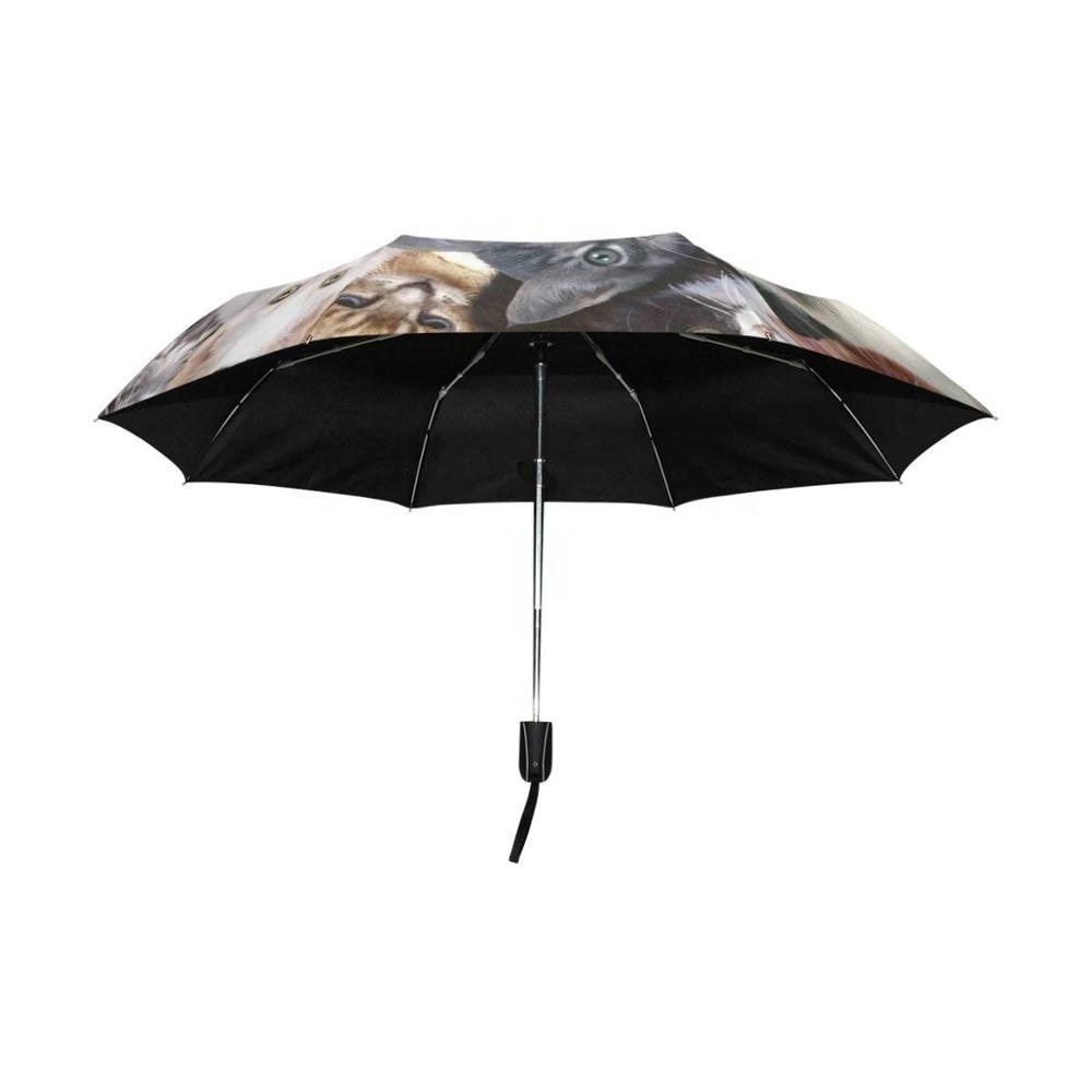 Custom Printed Promotional 23 inch Fiberglass Straight Golf Umbrella with Your Logo large golf umbrellas for rain windproof