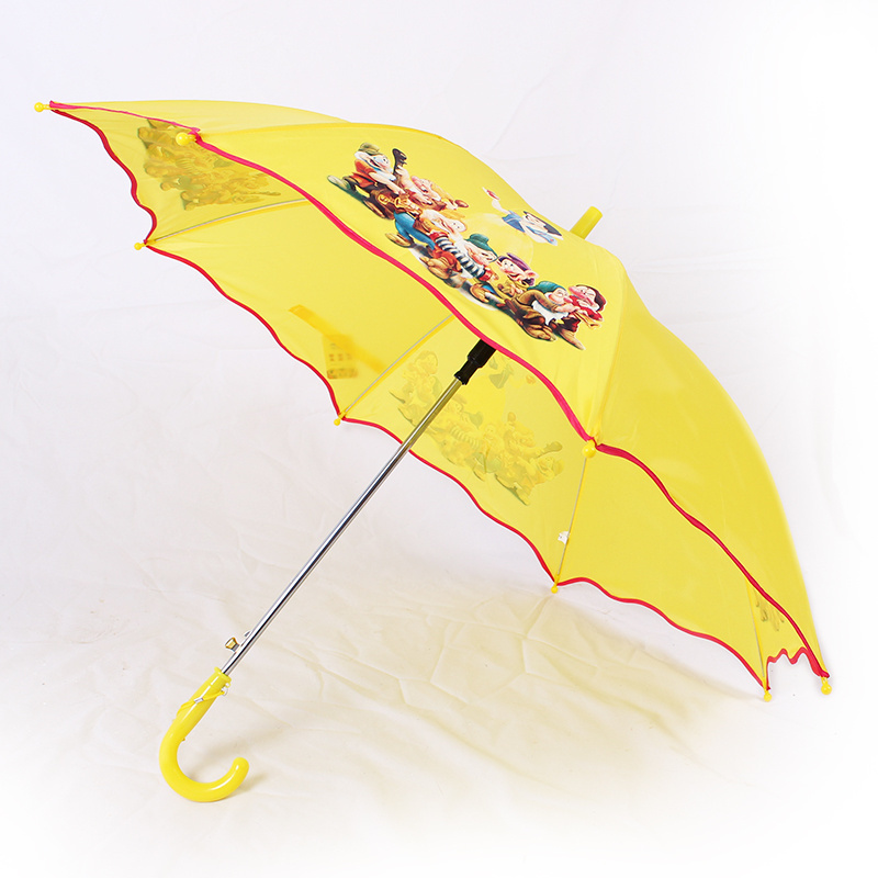 Hot Sale Small Size 16 Inch, 19 Inch Pick Color Princess Cartoon Kids Happy Children Umbrella