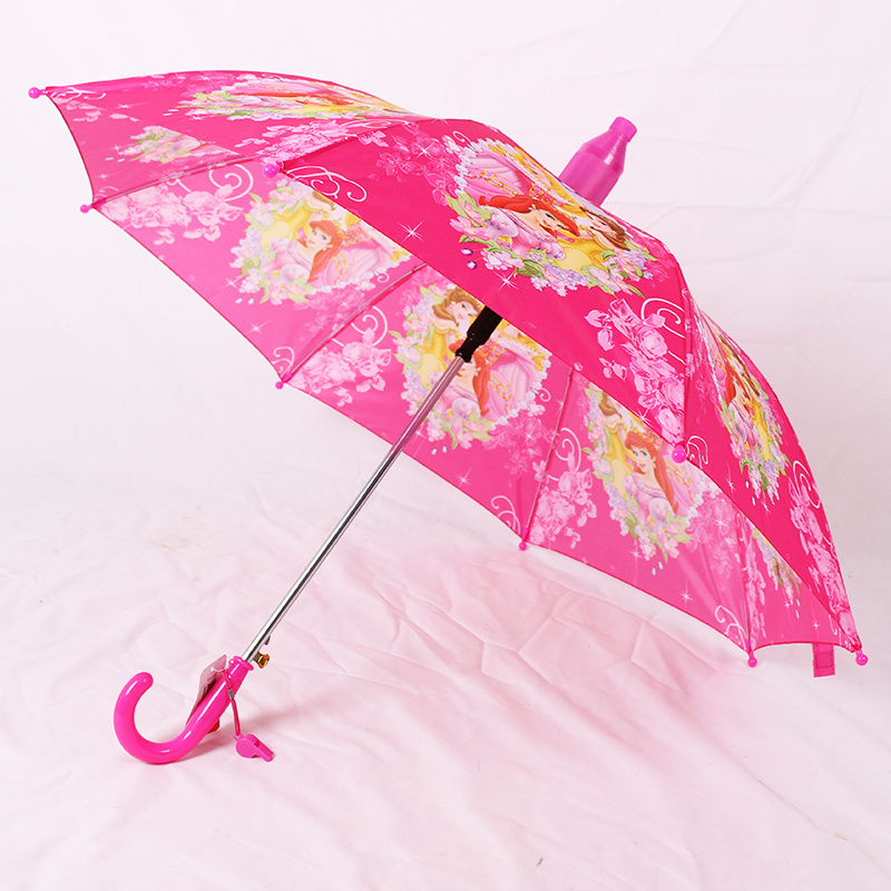 Novelty Item Brand Kid Cartoon Animal Umbrella Outdoor Windproof Strong Long-handle Umbrella Children Sunny and Rainy Umbrella