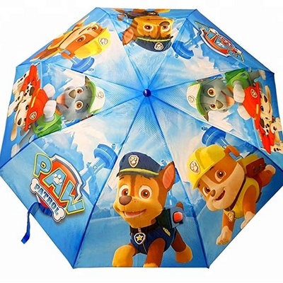 Automatic Whistle Children Arched Transparent Mushroom Umbrella