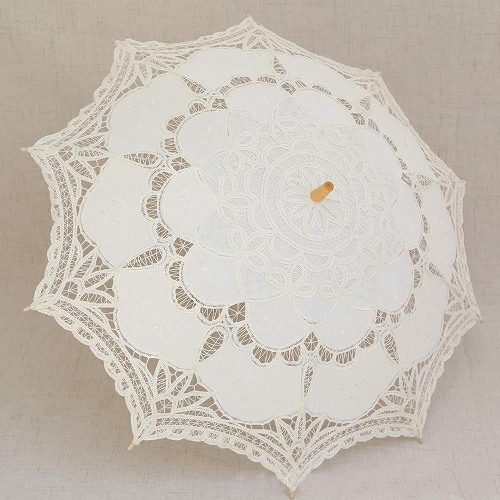 Chinese antique fancy cotton lace parasol  for lady chinese umbrellas for wedding