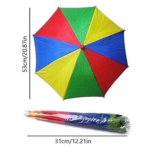 Factory direct sales customized logo printed clear umbrella hat