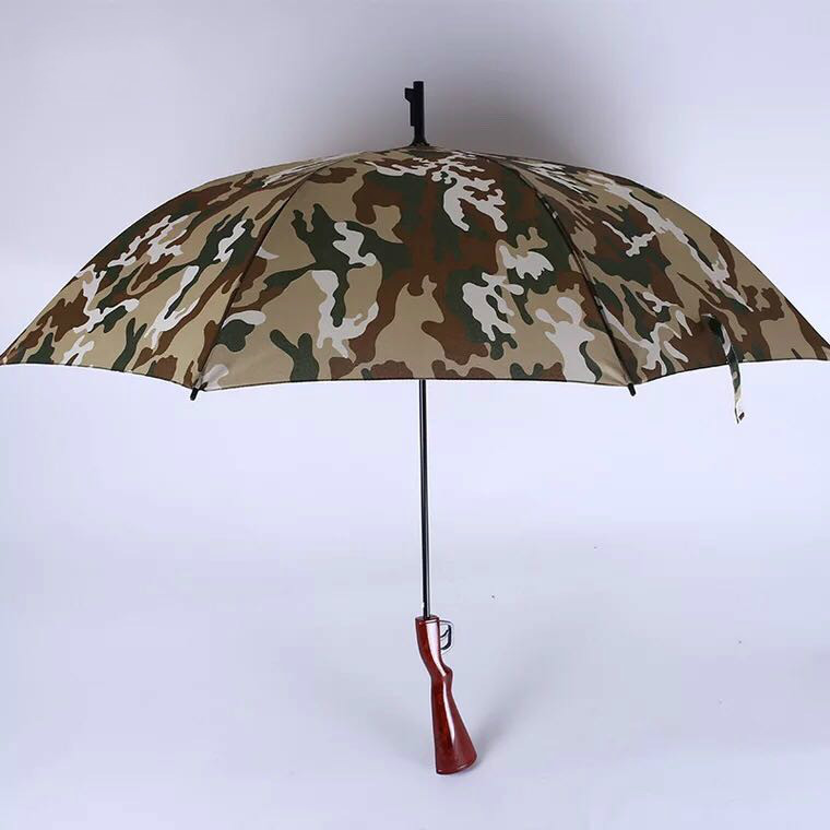 innovative camo gun shape hunter and kids new inventions umbrella in china