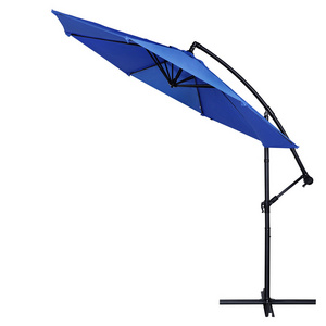 2022 Best Sale 10*10 Ft  Hydraulic Cantilever Rectangular Aluminum Parasol Outdoor Garden Roma Patio Umbrellas