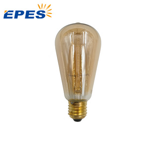 NEW ERP 2021 New products decorative filament light bulbs ,Vintage Edison bulbs E27 ST64 filament Led bulb