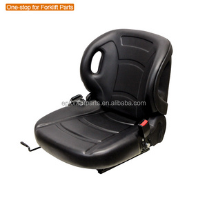 Wholesaler Supplier Oem Universal Original Forklift Parts Waterproof Low Back Forklift Seat