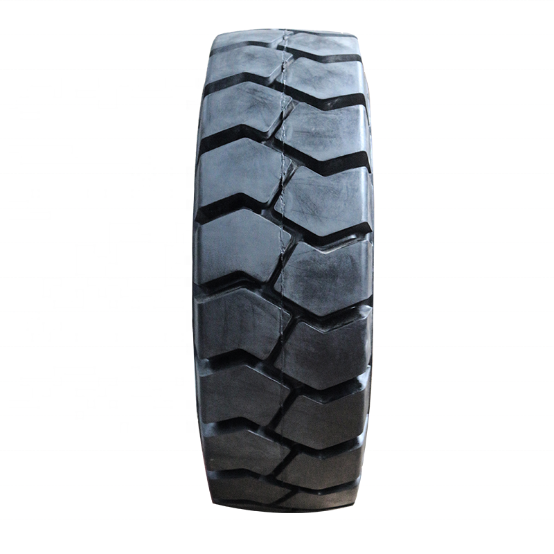 Factory Price Long Service Life Recyclable Rubber solid forklift tire 28 9 15