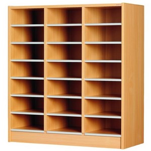 3-Bay Wooden used library furniture, kids furniture, children library furniture Children library Bookshelf