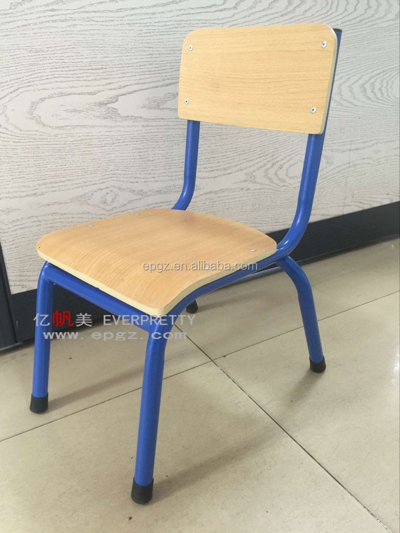 Little Kids Furniture Wooden Chair Stacking Chair Wholesale