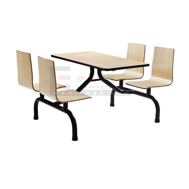 High Quality Ice Cream Furniture Luxury Dining Table Let Mcdonald's Chairs for sale