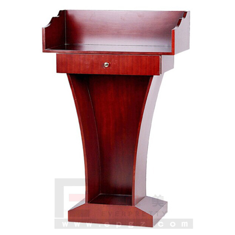 High Quality Cheap Church Pulpit Designs Church Podium Wooden Lectern to Church