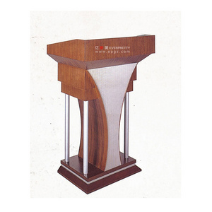 High Quality Cheap Church Pulpit Designs Church Podium Wooden Lectern to Church