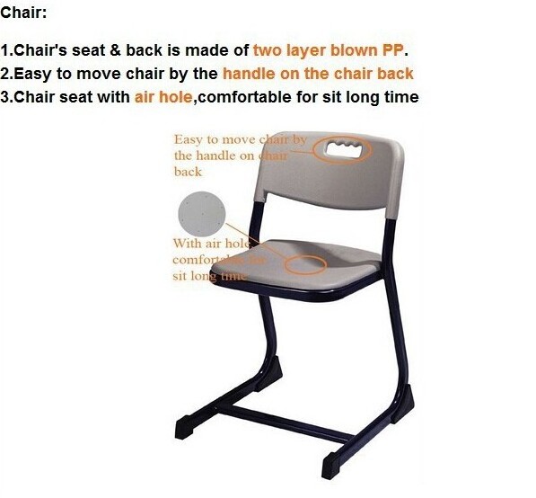 School Furniture Training Room Sketching Chair for Student