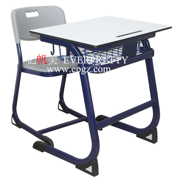 New Design  Durable College High School Student Desk and Chair Sets