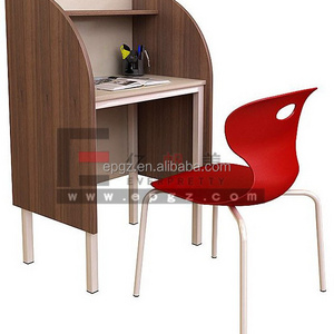 Library Reading Desk and Chair Assemble Study Table and Chair