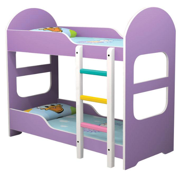 Kids Furniture Preschool Kindergarten Children Dormitory Wooden Loft Bed