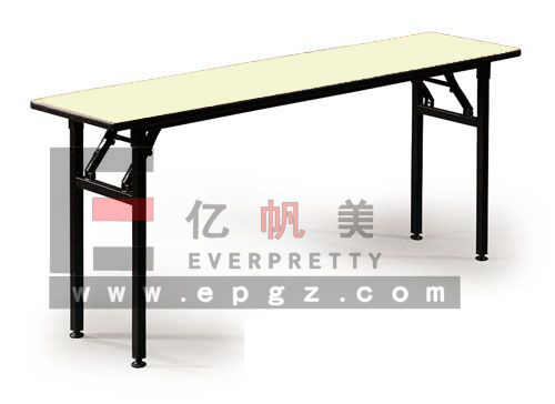 Hotel Used Outdoor Folding Table and Chairs Set White Stackable Chair for Wedding Rectangular Banquet Table