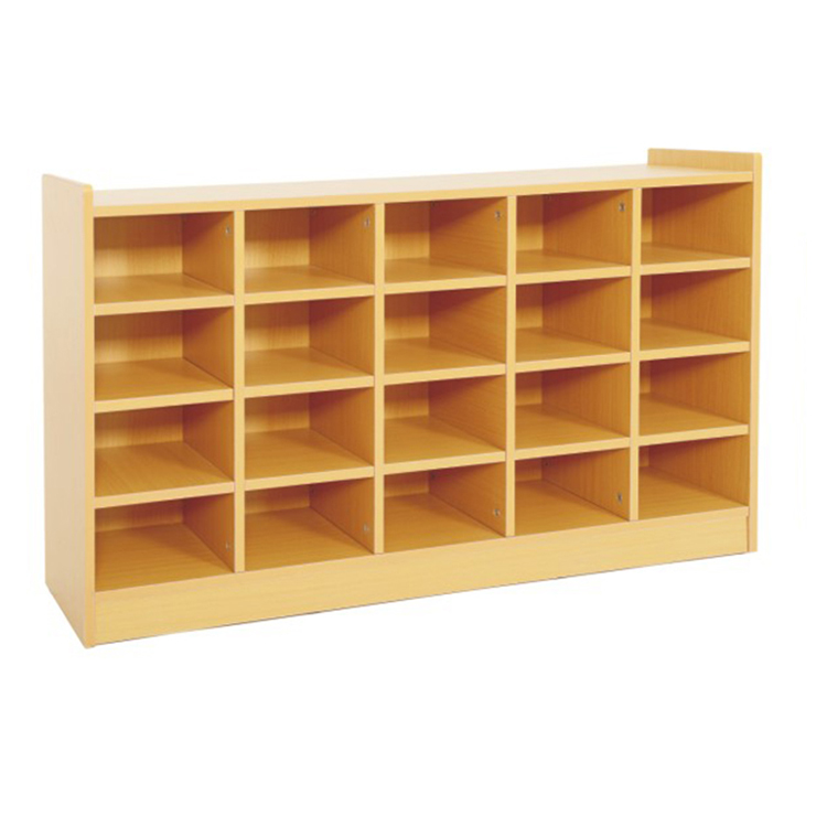 Wooden Pigeon Holes Shelving for School Classroom