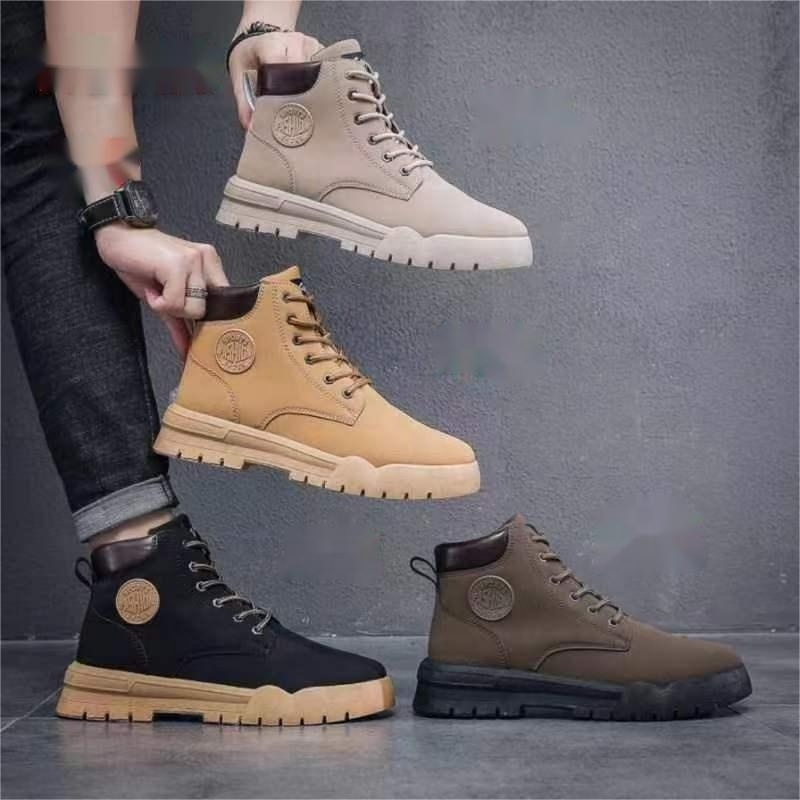 Wholesale Fashion Martin Boots Cozy Breathable Walking Boots For Men