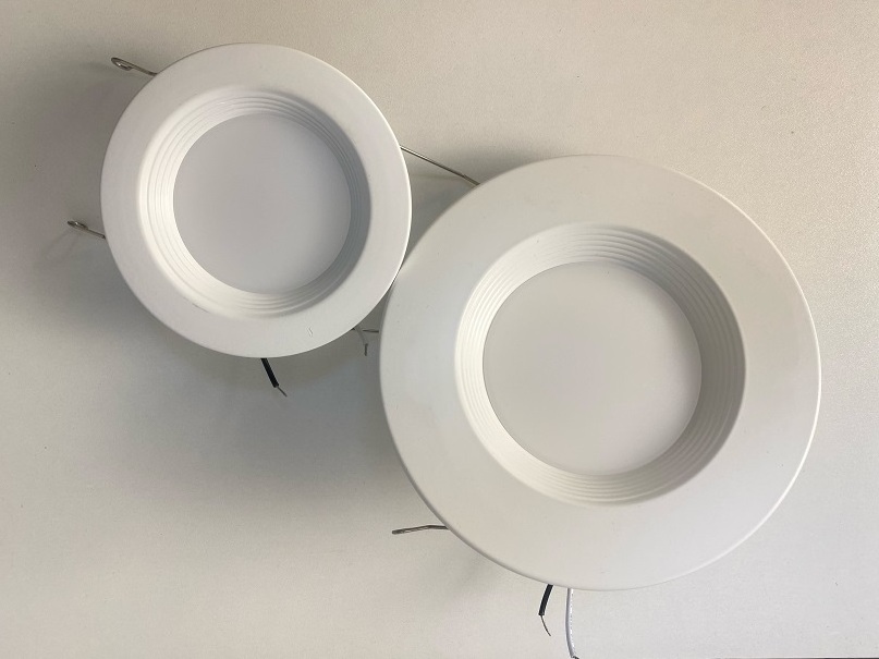 Simple Retrofit Installation Led Recessed Can Light 5/6 Inch 5CCT 15W 1250Lm  Led Can Lights E26 Base Screw In