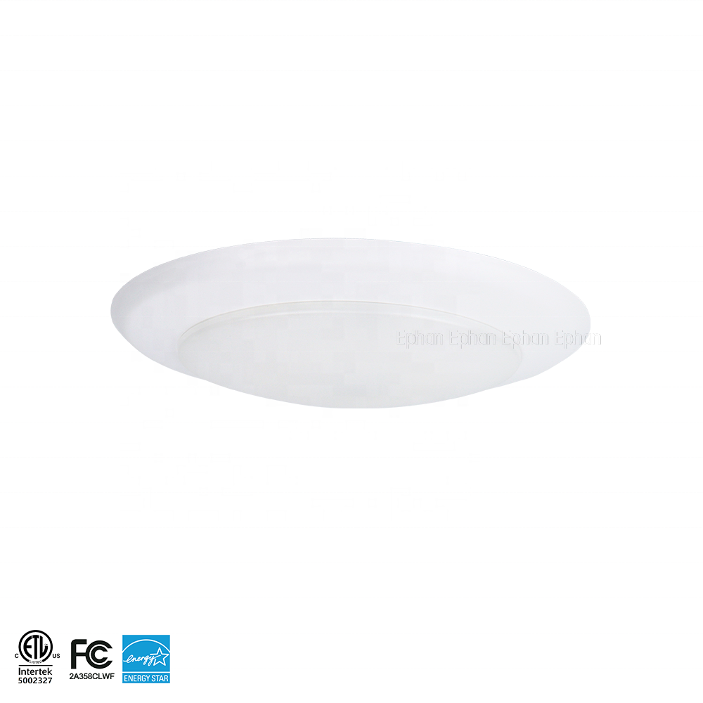 ETL 4 Inch Ceiling Down Light With Junction Box Slim Recessed LED Disk Panel Pot Lights