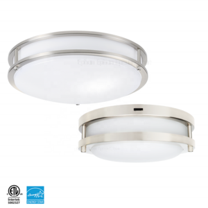 High Quality 10 12 14 16 Inch Flush Mount Glass LED Ceiling Lights Color Changing