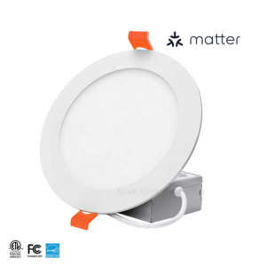 Newest Intertek Smart Matter Recessed Lighting Ultra Thin 4 Inch LED Ceiling Light