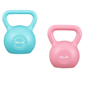 Heavy Strength Training Kettle Bell Sport Fitness Gym Equipment Competition PVC Kettlebell