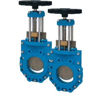 China Best Valve Brand SUFA DN100-DN150 PN1.6Mpa Grey Cast Iron Water Knife Type Industrial Gate Valve