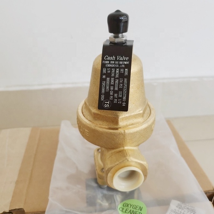 CASH VALVE A401 Model Oxygen Cylinder Regulator to Reducing Oxygen Pressure Gas