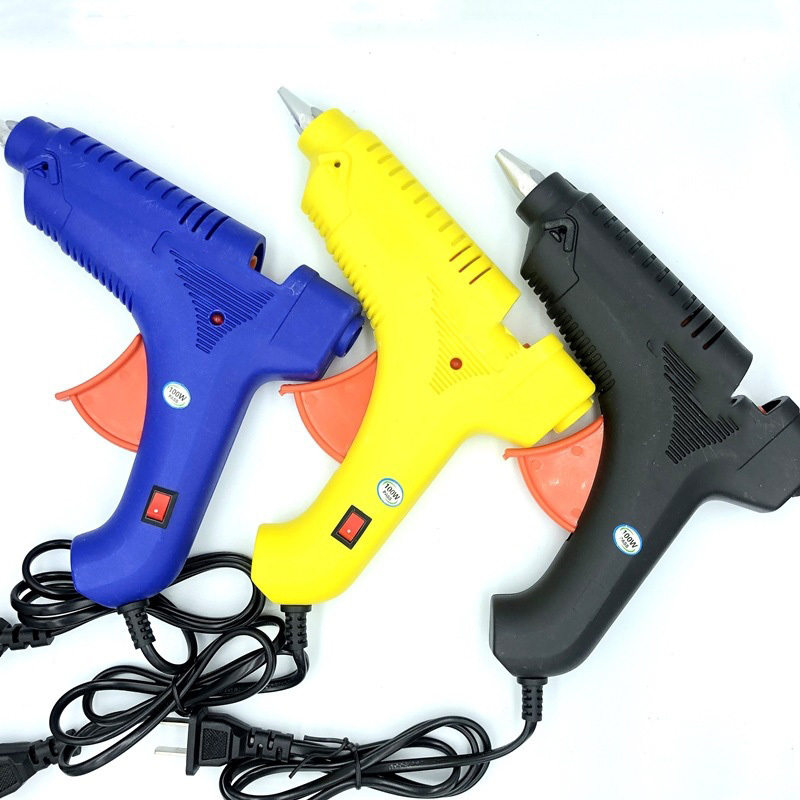 Hot Glue Gun ccbetter upgraded version Mini Hot Melt Glue Gun with removable Anti-hot cover for DIY Small Craft