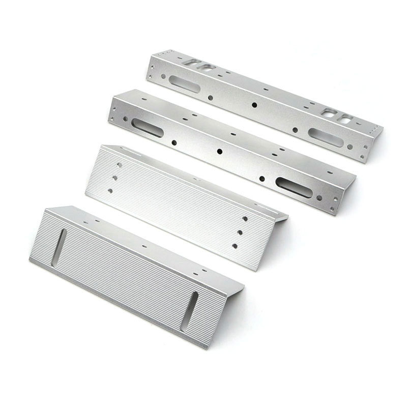 Aluminum Access Door Electromagnetic Lock Zl Installation Bracket For 280kg 600lbs Magnetic Locks