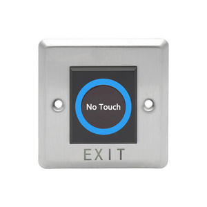 proximity push to exit button non touch release magnetic door lock infrared switch for access control system