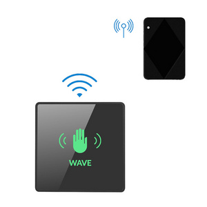 Wireless Wall Touchless Exit Release Hand Wave Motion Switch  Sliding Infrared Sensor Open Door Exit Button