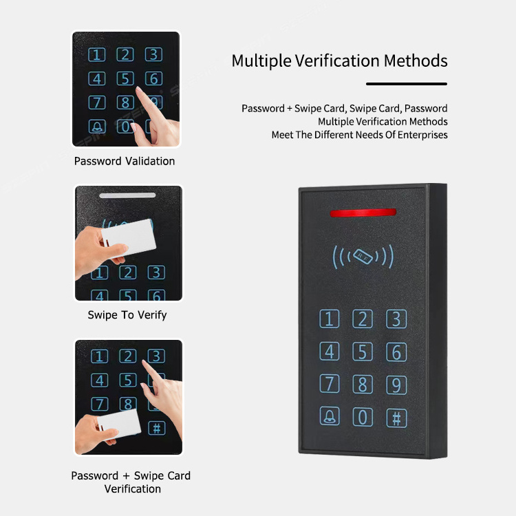 Glass door 180KG/280KG electromagnetic lock access control system kit+metal FRID keyboard+exit button+RFID key box