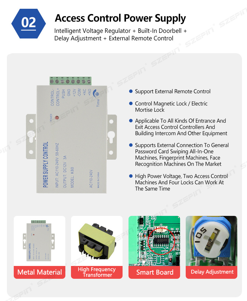 Glass door 180KG/280KG electromagnetic lock access control system kit+metal FRID keyboard+exit button+RFID key box