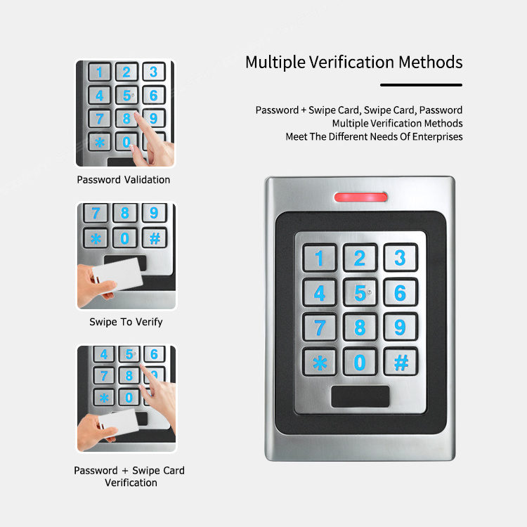 Access Control RFID  Magnetic Lock 12V Power Supply Exit Button Full Set Access Control Kit Door Entry System