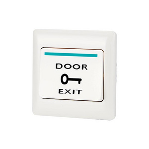 Push Button Wall Switch Plastic Door Exit Button Access Control Door Release Button