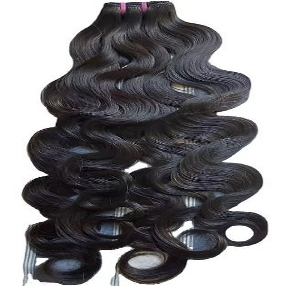 Direct Factory Raw Indian Hair 100% Pure Unprocessed Malaysian Wave Human Hair Extensions available in Bulk Quantity