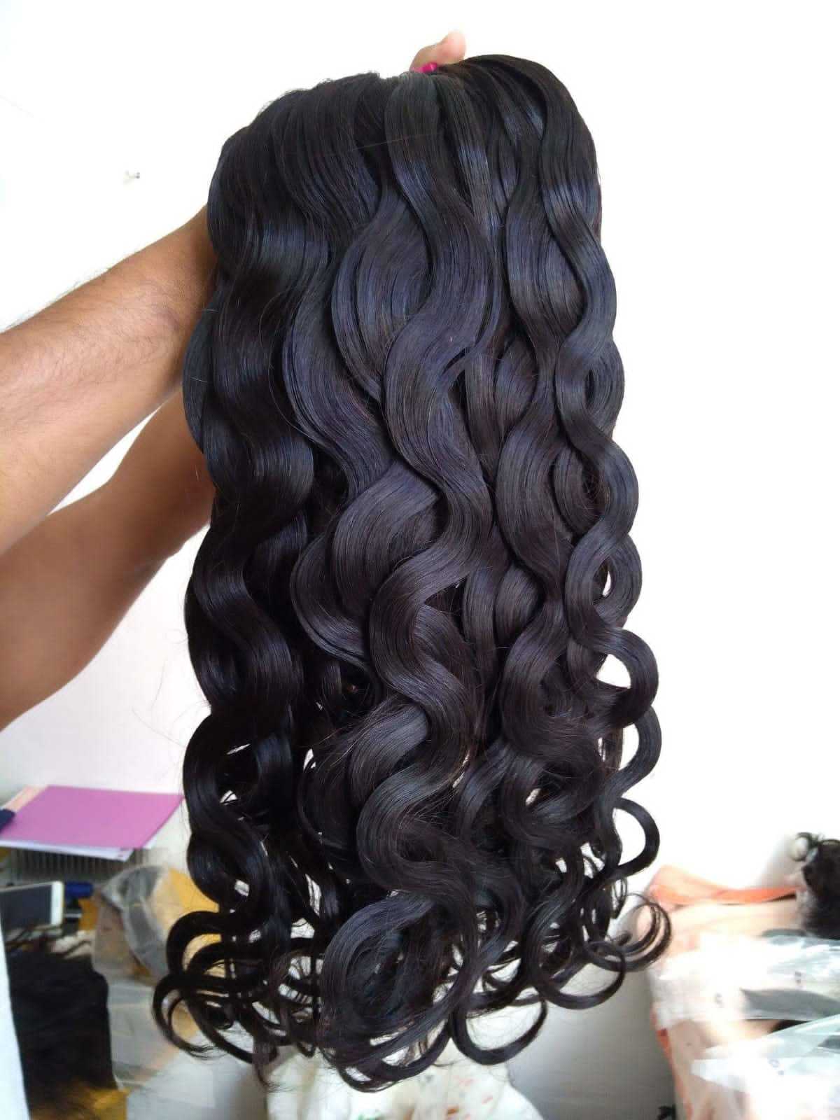 Direct Factory Raw Indian Hair 100% Pure Unprocessed Malaysian Wave Human Hair Extensions available in Bulk Quantity