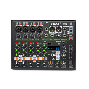 URX AM08 professional recording studio DJ console digital audio interface sound card and mixer, supporting ASIO4ALL driver