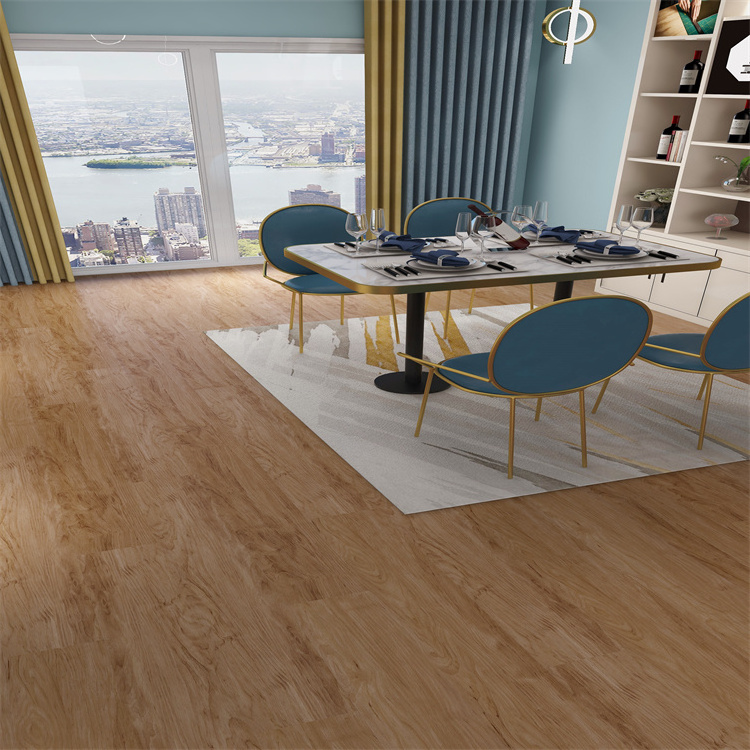 Wooded color flooring cheap prices unilin click SPC vinyl floor tile PVC