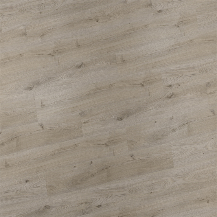 New design waterproof wood grain rigid core vinyl spc vinyl flooring  IXPE pad