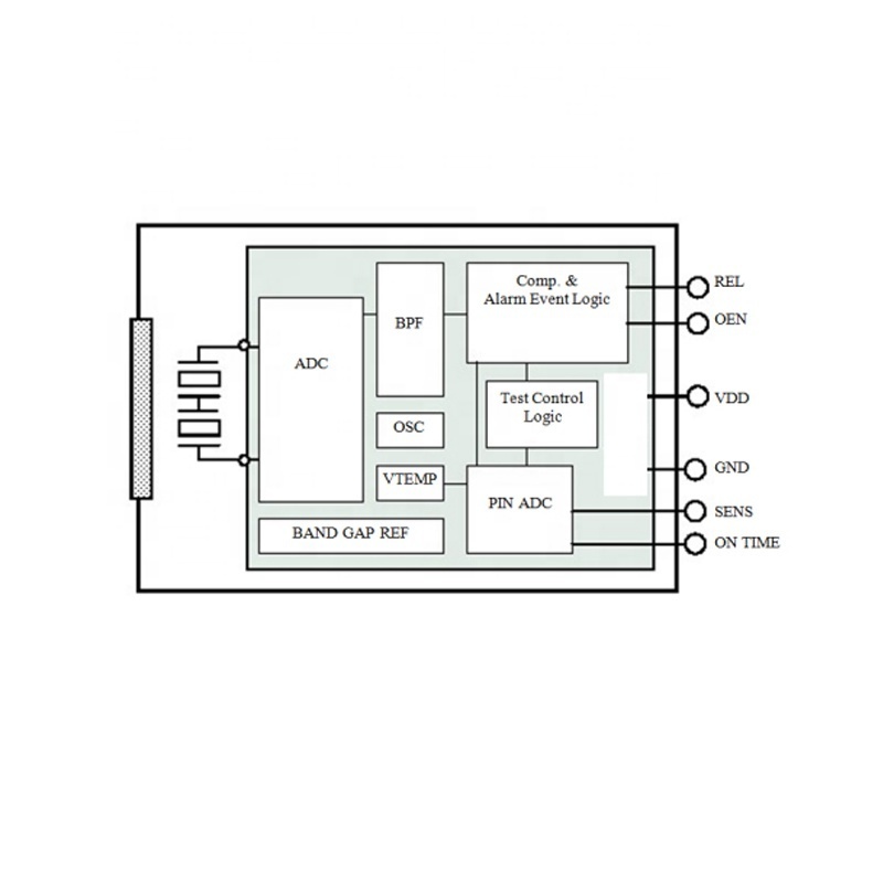 Big Window Digital PIR Sensor BM612 Connecting External Light Control for Lighting system