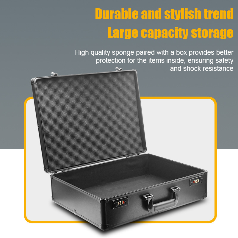 Lihong Factory Aluminum Carry Tool Case aluminum briefcase hard case with customized size and foam