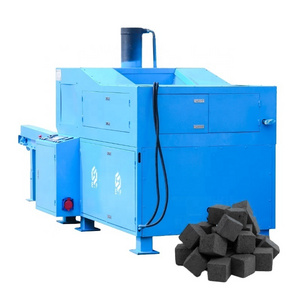 E.P Shisha Charcoal Making Production Line / Full Automatic Shisha Charcoal Briquette Press Equipment