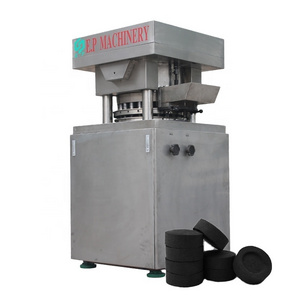 Rotary Shisha Charcoal Tablet Making Machine / Hydraulic Shisha Charcoal Tablets Compress  Machine