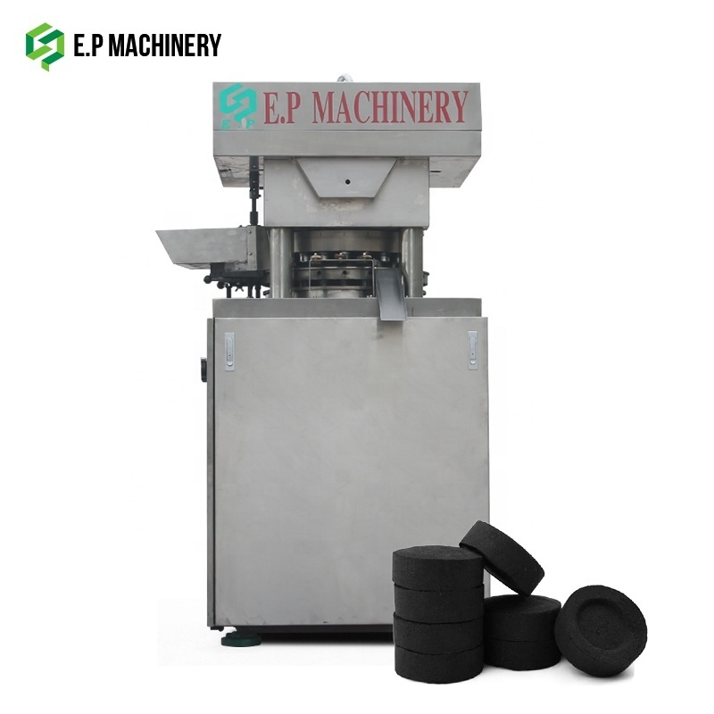 E.P Good Quality New Type Rotary Coconut Shell Bbq Pressing Hookah Charcoal Tablet Making Machine