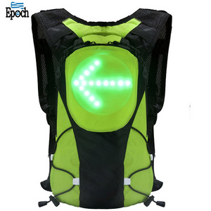 Convenient Waterproof led bag lights reflective led bag rucksack backpack for sport outdoor