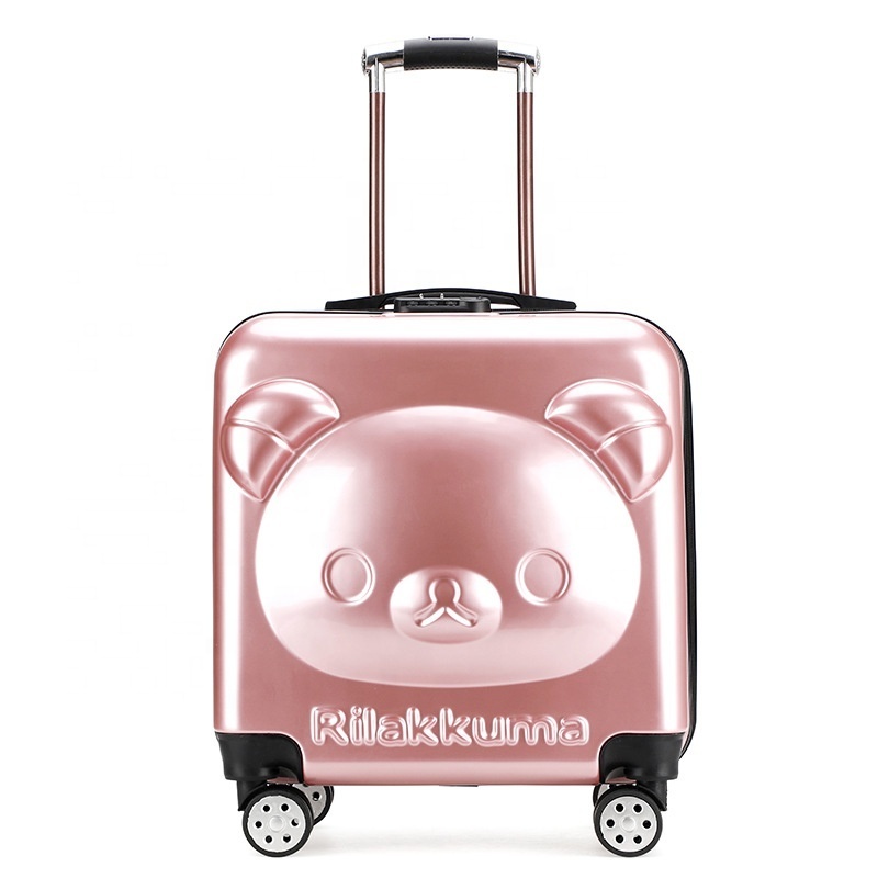 New Style Kids Suitcase Car Travel Luggage Children Travel Trolley travel smart luggage wheeled suitcase